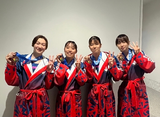 女子4×100ｍメドレーリレーのメンバー