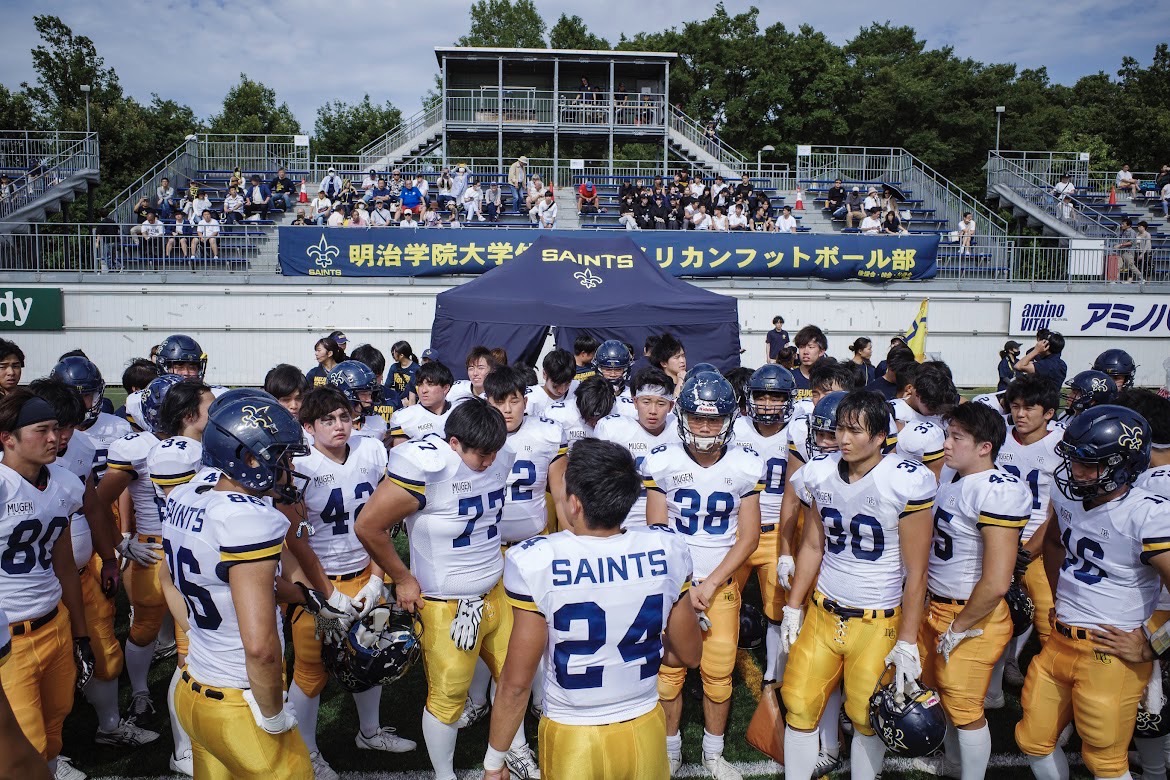 関東1部リーグ所属　明治学院大学　SAINTS　♯42