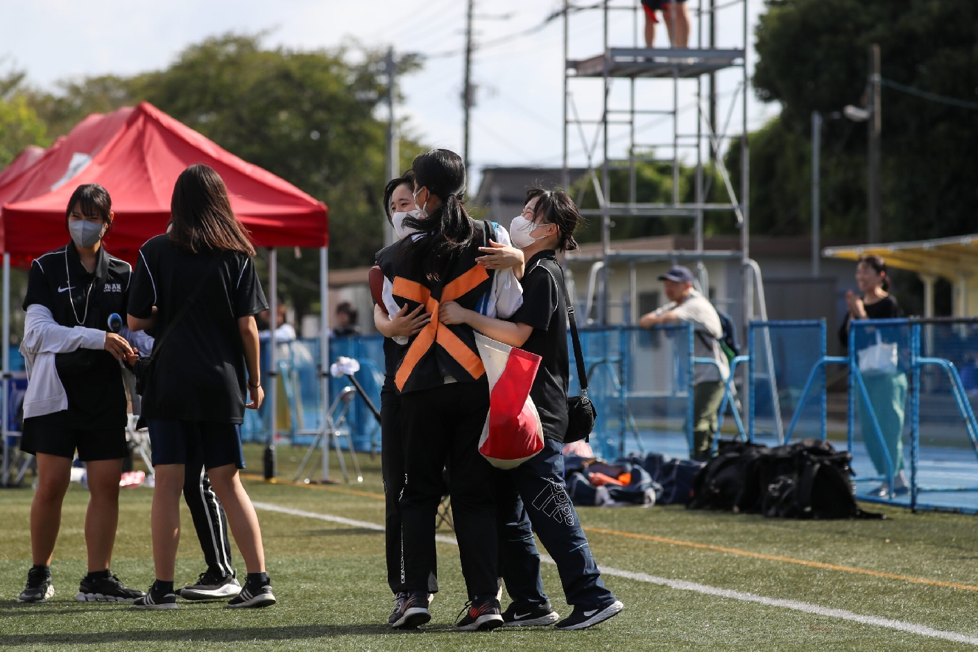 試合終了間際の逆転タッチダウン！