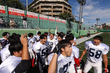 試合前に士気を高める