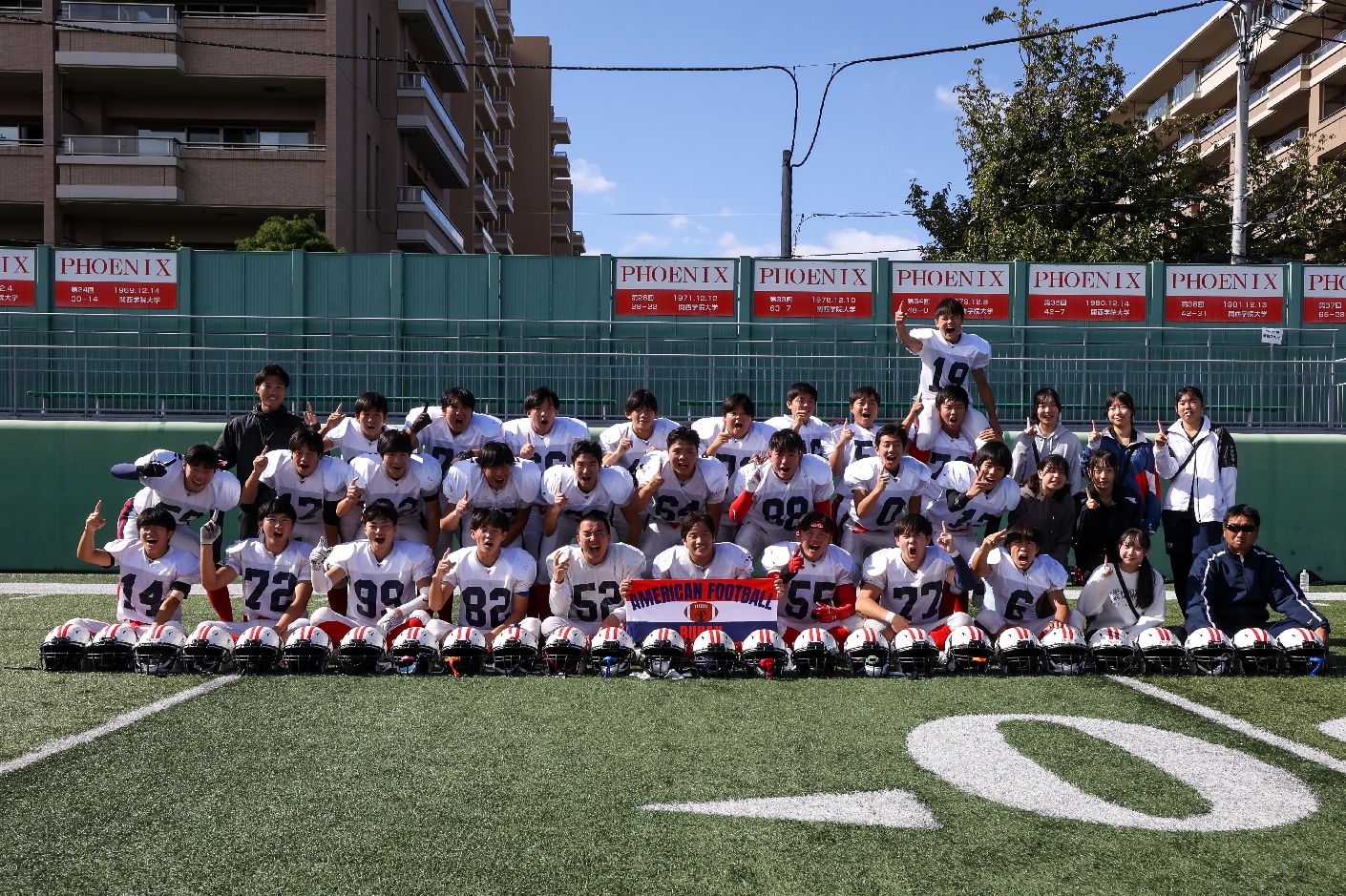 10月20日（日）に行われた全国大会プレーオフ（vs鎌倉学園高校（神奈川県3位））