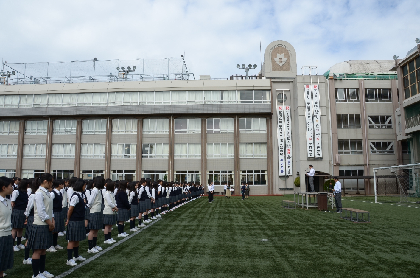 6月 朝礼 学校法人武南学園 武南高等学校