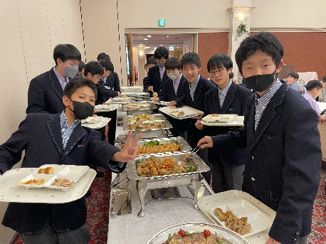 バイキングの様子