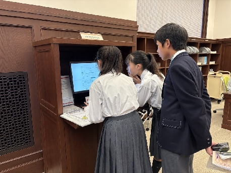 パソコンで蔵書検索